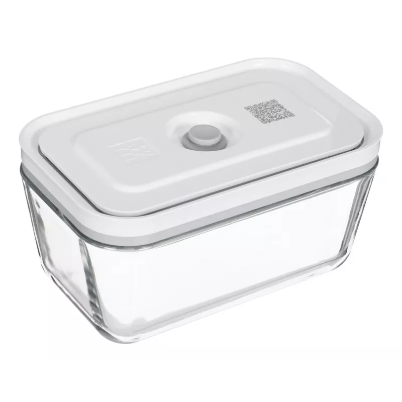 Pārtikas uzglabāšanas kārbu komplekts ZWILLING FRESH & SAVE taisnstūra stikls/plastmasa 3 gab., 0,35/0,75/1,6 L, hermētisks, mikroviļņu/cepeškrāsns/ledusskapis drošs