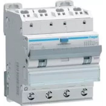 HAGER ADM466QC FI-LS 4P 6kA C-16A 30mA A tips QC/QB