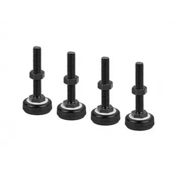 Nivelēšanas kāju komplekts LANBERG AK-1602-B M10 regulējams augstums izturīgs