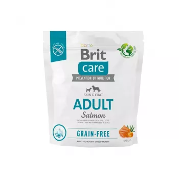 Sausā barība suņiem Brit BRIT Care Grain-free Adult Small & Medium Salmon 1 kg