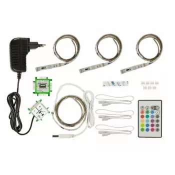 RGB LED lentes komplekts ALLNET Brick’R’knowledge Mainīgā krāsa ALL-BRICK-0619