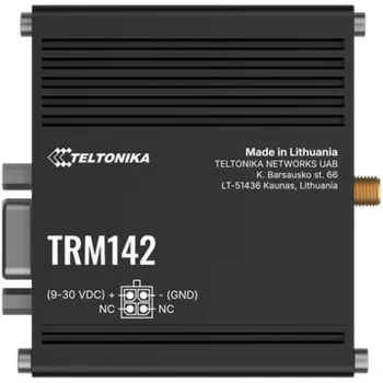 Industriālais 4G modems TELTONIKA TRM142 — LTE savienojums, kompakts industriāls korpuss