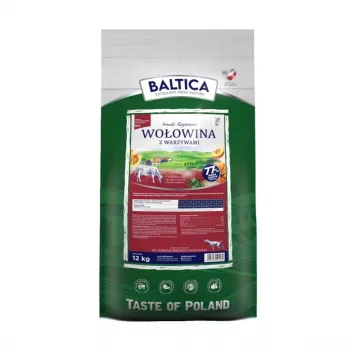 BALTICA regional flavours Medium and large breeds liellopu gaļa ar dārzeņiem - sausā suņu barība - 12kg