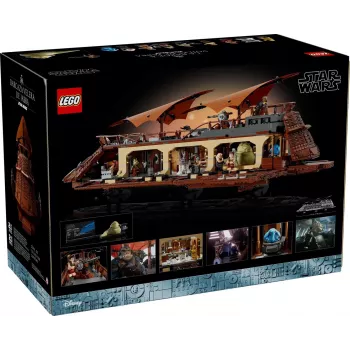 LEGO Star Wars komplekts Džabas liellaiva 75397 — 3943 gabali, 11 minifigūras, vecums 18+