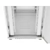 Grīdas stāvošs 19 inch servera skapis 27U 800x1000 mm pelēks perforēts ar LCD durvīm LANBERG (plakanā iepakojumā)