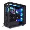 Sharkoon REBEL C80M RGB Midi Tower Melns