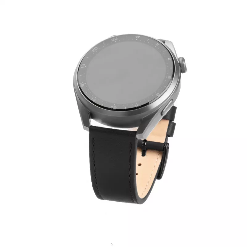 Ādas pulksteņa siksniņa FIXED FIXLST-22MM-BK — 22 mm ātrās atbrīvošanas, melna