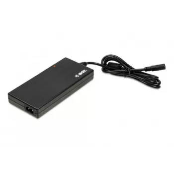 Strāvas adapteris/invertors IBOX IUZ90WA 90 W, ieeja 100–240 V, izeja 4.5 A, regulējams spriegums, iekštelpām, melns