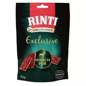 RINTI Singlefleisch Exclusive Brieža gaļa - suņu kārums - 50g