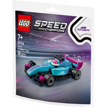LEGO Speed Champions F1 ACADEMY Mini-Auto 30734 Būvējams Polimais