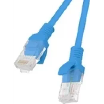 Tīkla kabelis Lanberg PCU6-10CC-0050-B RJ-45 Cat6 0,5m Zils