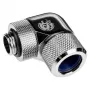 BitsPower BP-E90RMLA14 caurule datora šķidruma dzesēšanas sistēmai — misiņš, 14 mm diametrs, sudraba krāsa