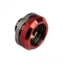 BitsPower Multi-Link Adapter taisns G1/4 inch vīrišķais uz 16mm AD cieto caurulīti, spīdīgi melns