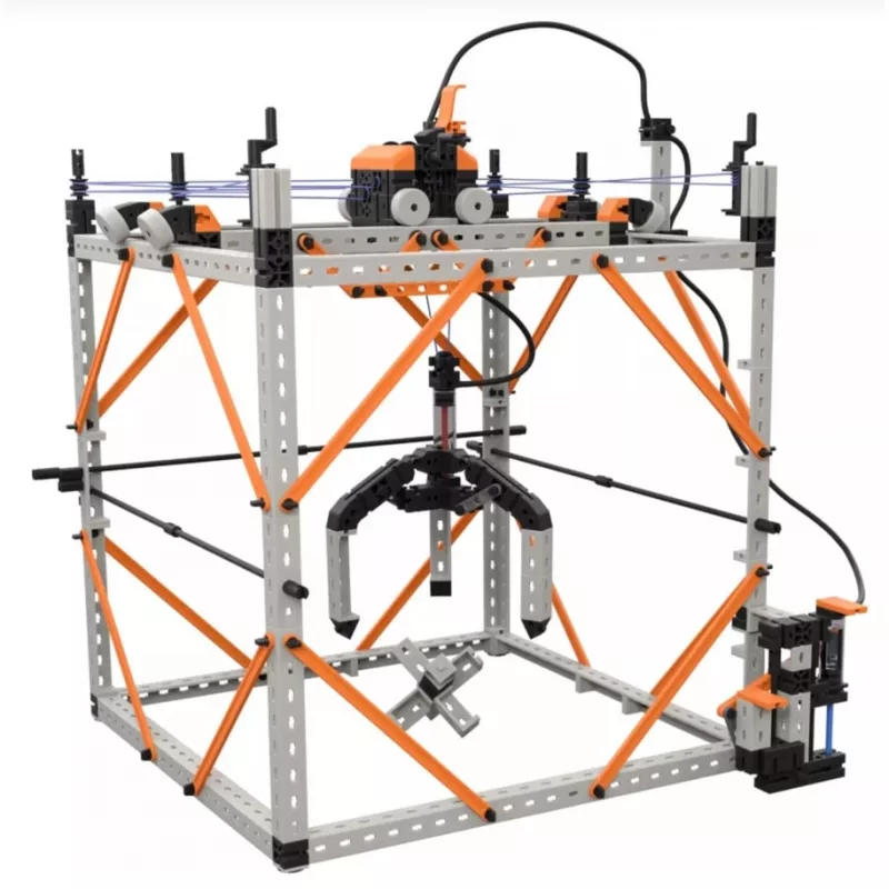 Izglītojošs konstruktors Fischertechnik Universal Ultimate 576102 — 525 detaļas, mehānikas un pneimatikas mācību komplekts