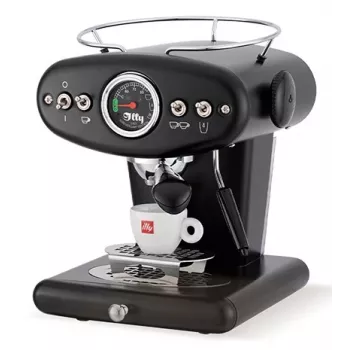 Kafijas automāts illy X1 Anniversary maltai kafijai un E.S.E. kapsulām (melns)