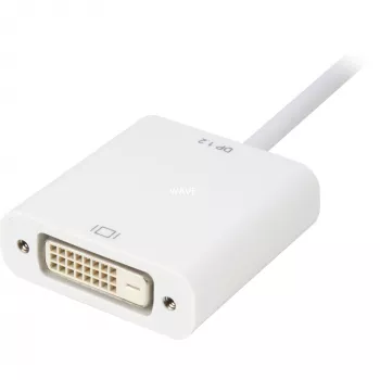Sharkoon DisplayPort uz DVI adaptera kabelis 0,15 m balts
