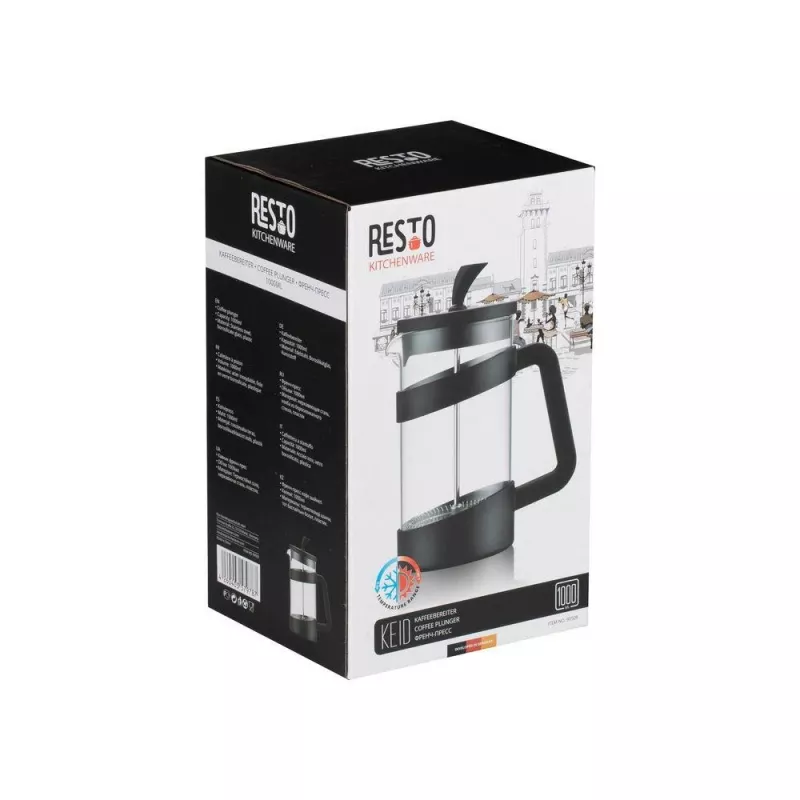 RESTO 90509 French Press kafijas kanna, 1000 ml
