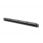 Lanberg PPU6-1024-B 1U 24 portu kategorijas 6 neekranēts sadalnes panelis
