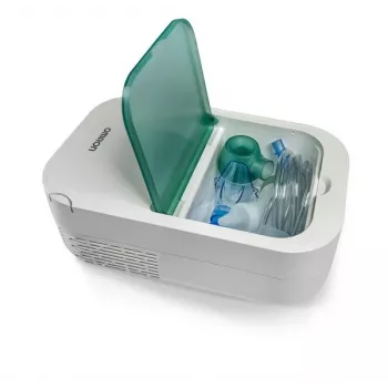 Galda miglotājs Omron NE-C301-E — 12 ml, bērnu maska un iemutnis, balts