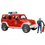 BRUDER 02528 rotaļlieta Jeep Wrangler Ugunsdzēsēju dienests