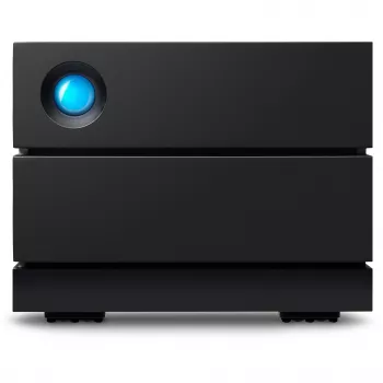 Desktop RAID HDD masīvs SEAGATE LaCie 2big Raid USB‑C 40TB — 2 nodalījumi, HDD, USB‑C