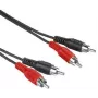 Hama 30457 audio kabelis 2,5 m RCA Melns