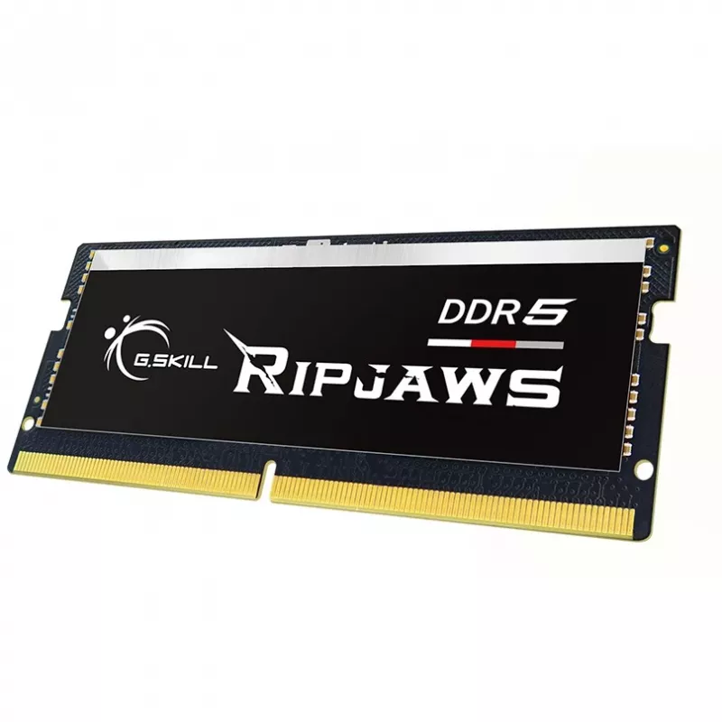 SO-DIMM 32 GB DDR5-5600 (2x 16 GB) Dual-Kit, Arbeitsspeicher schwarz, F5-5600S4040A16GX2-RS, Ripjaws, INTEL XMP