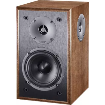 Studijas monitoru skaļruņi Magnat S10D valriekstu pāris — 2-virzienu grāmatplaukta skaļruņi, 60 W RMS, 42–32 kHz, 8 Ω