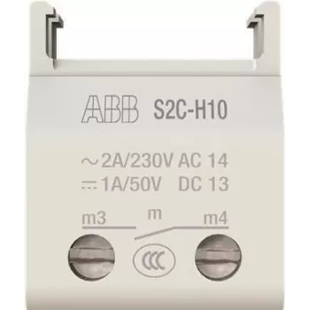 ABB Stotz S&J palīgslēdzis, pieslēdzams 1S, pro M compact S2C-H10 (2CDS200970R0032)