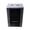 Pie sienas montējams Extralink Rackmount skapis 15U 600x600 Melns