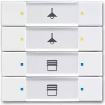 BUSCH JAEGER Touch Sensor 4/8-ceļu Daudzfunkciju 6127/02-84