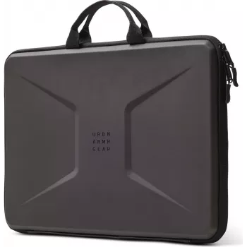 UAG Shock Sleeve Civilian MacBook 15–16 coll. melns — aizsargmaciņš no neoprēna