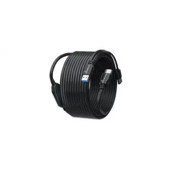USB pagarinātājkabelis MediaRange MRCS243 USB 3.2 Gen 1 (3.1 Gen 1) 10 m, 2× USB-A uz USB-A, 5 Gbit/s, melns