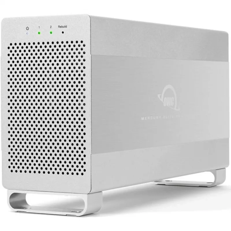 OWC Mercury Elite Pro Dual White ārējais korpuss 2x 3.5 inch SATA diskdziņiem, RAID 0/1/SPAN, USB Type‑B