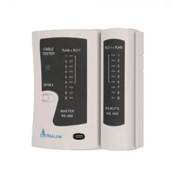 Extralink kabeļu testeris RJ45 RJ11