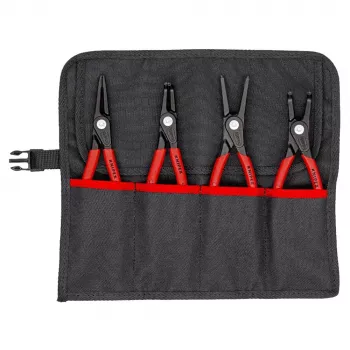 Knaibles cirkļa gredzeniem Knipex 00 19 57 V01 sarkans rokturis
