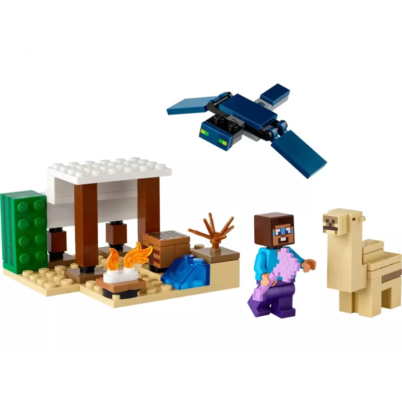 Lego Minecraft 21251 Stīva tuksneša ekspedīcija biomas komplekts