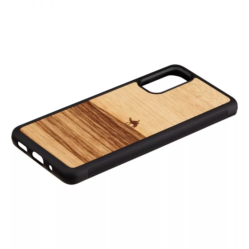 Viedtālruņa maciņš man and wood Galaxy S20 Terra Black – aizsargmaciņš Samsung Galaxy S20