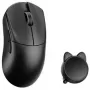 WLMOUSE HUAN Gaming Maus, Omron Optical Switches - schwarz (HUAN-BLACK-O)