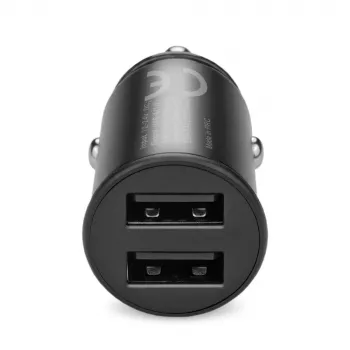 Auto lādētājs everActive CC-25 — 2x USB porti, 12W kopējā jauda, 12V–24V