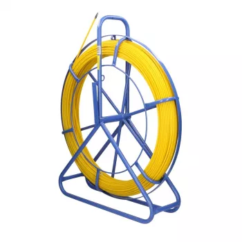 Fiberglass kabeļa vilcējs 4.5mm / 75m (tālvadība/tērauds) PE + statīvs