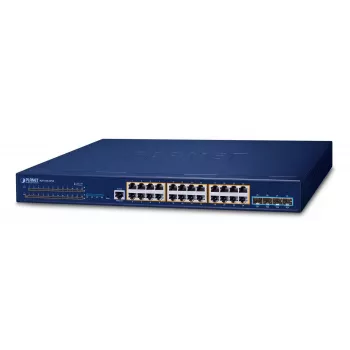 Pārvaldāms slēdzis PLANET Layer 3 24-Port 10/100/1000T Gigabit Ethernet 1U