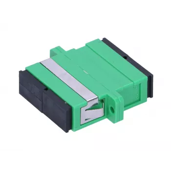 Extralink SC/APC Duplekss Adapteris, Vienmodas, Zaļš