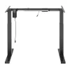 Ergo Office ER-433 elektriski regulējams galda rāmis, pelēks, max 123 cm, 80 kg - bez galda virsmas, stāvus/sēdus darbam
