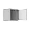 Sienas stiprinājuma servera skapis 19 inch 12U 600x600 mm pelēks Lanberg WF01