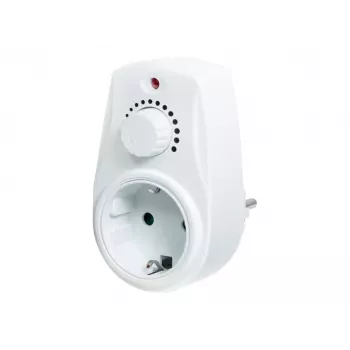 LogiLink PA0151 montējams rotācijas dimmeris balts