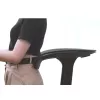 Ergonomiskais krēsls MACLEAN MC-872 — augstuma regulēšana, atpakaļatgāšanas mehānisms