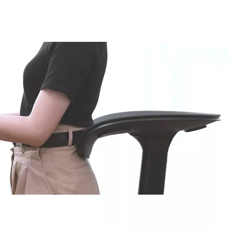 Ergonomiskais krēsls MACLEAN MC-872 — augstuma regulēšana, atpakaļatgāšanas mehānisms