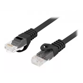 Tīkla kabelis LANBERG PCU6-10CU-0025-BK Cat6 F/UTP RJ-45 0,25 m Melns