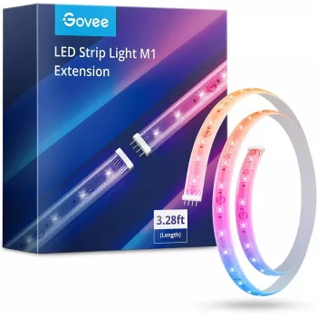 LED lentes gaisma Govee H100E RGBIC+ 1m pagarinājums